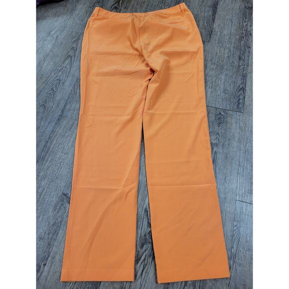Short Par 4 Mens Golf Pants 30x30 Solid Bright Orange SM1400 - Picture 4 of 4